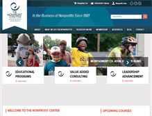 Tablet Screenshot of lasallenonprofitcenter.org
